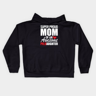 Ph.D. Mom - Super Proud mom of an awesome PH.D. Daughter w Kids Hoodie